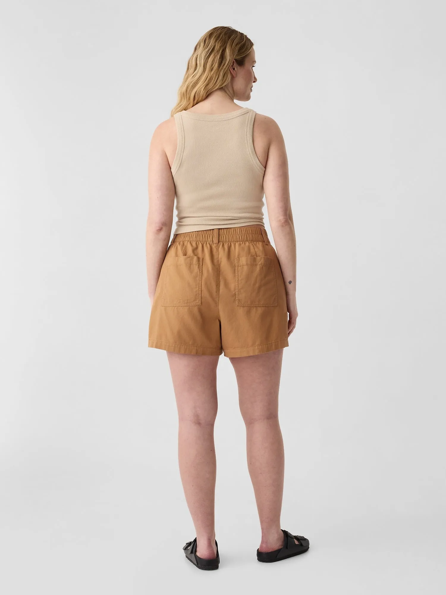 4" High Rise Easy Utility Shorts