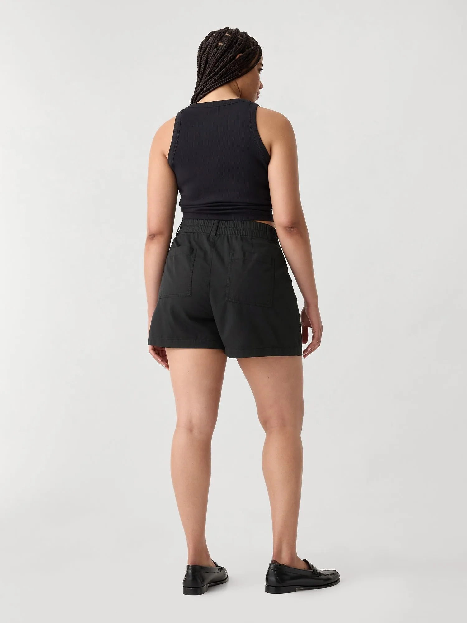 4" High Rise Easy Utility Shorts