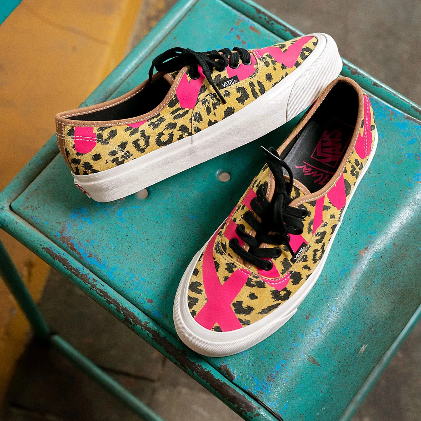 Alva X Vans Authentic 44DX Leopard