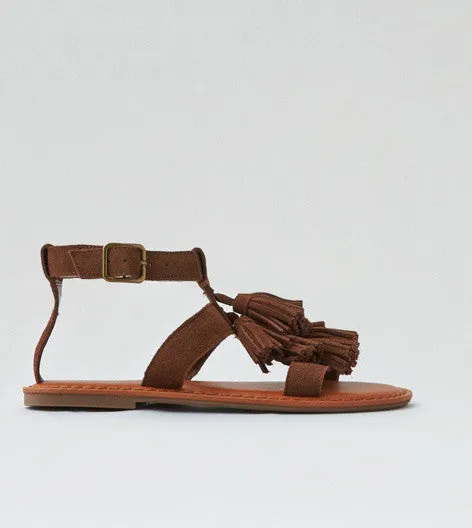 American Eagle Outfitters AEO TASSEL T-STRAP SANDAL