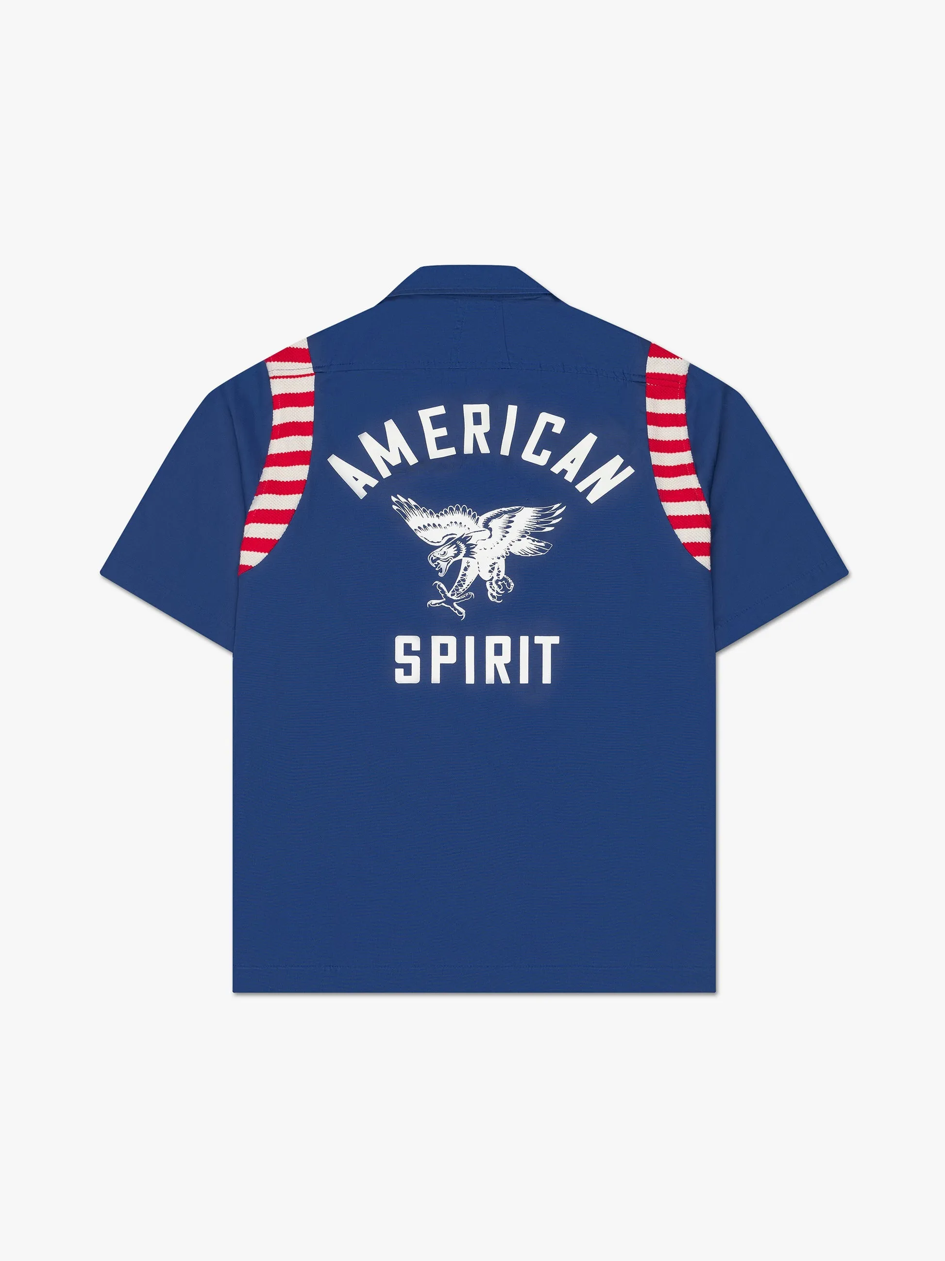 AMERICAN SPIRIT POPLIN SHIRT - NAVY