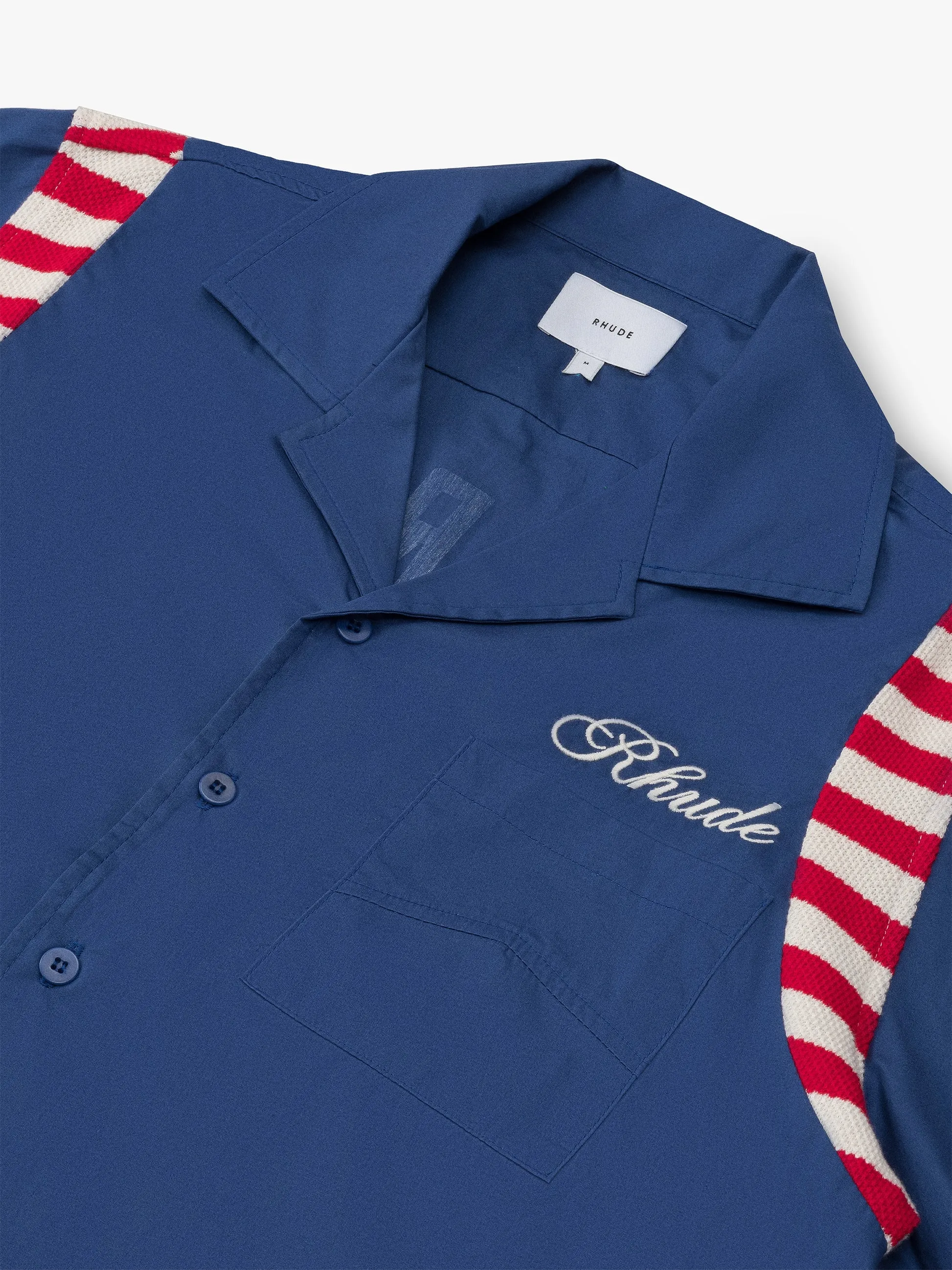 AMERICAN SPIRIT POPLIN SHIRT - NAVY