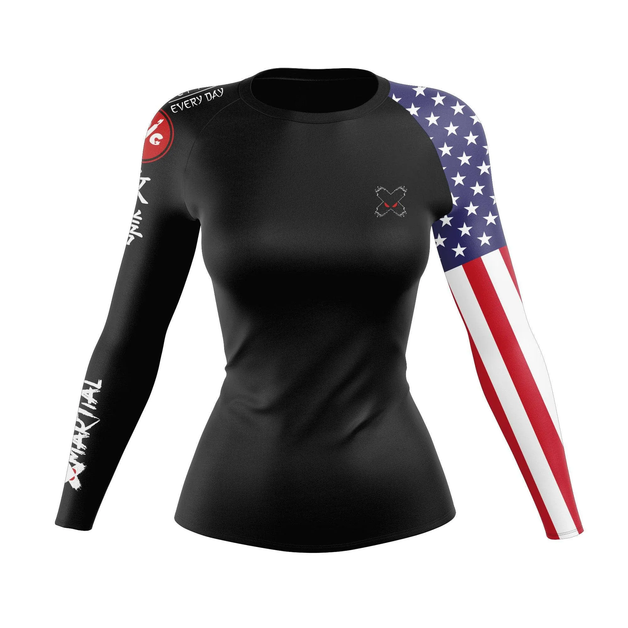 American Warrior Women’s Rash Guard