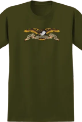 ANTI-HERO EAGLE YOUTH TEE - MILITARY GREEN