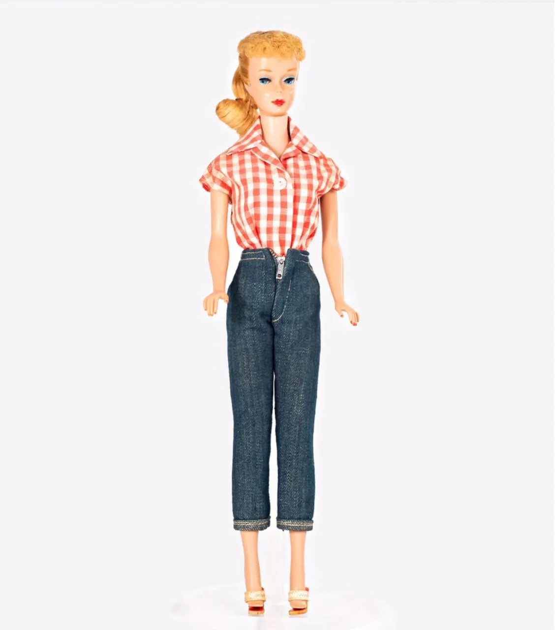 Barbie Denim Capri Picnic Pants