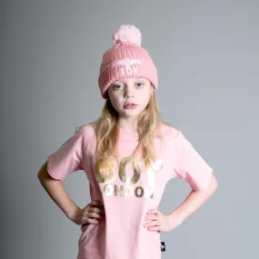 BOY EAGLE KIDS BEANIE - PINK