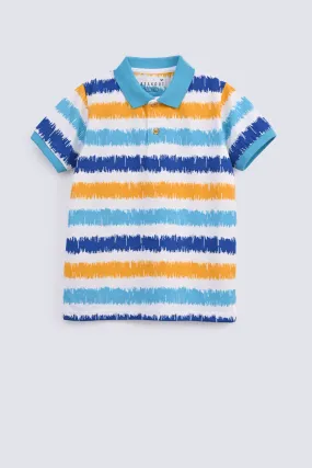 BOYS STRIPER POLO