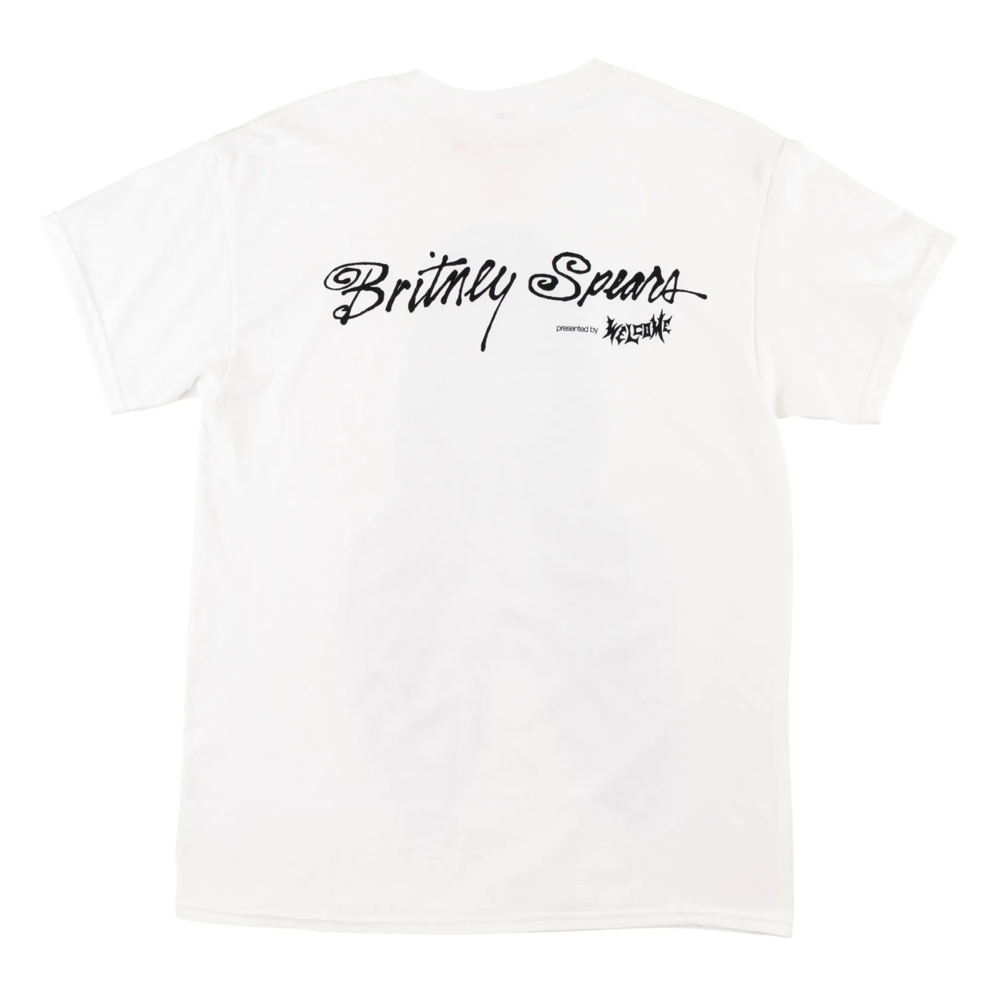 Britney Spears X Welcome - Believe Tee - White