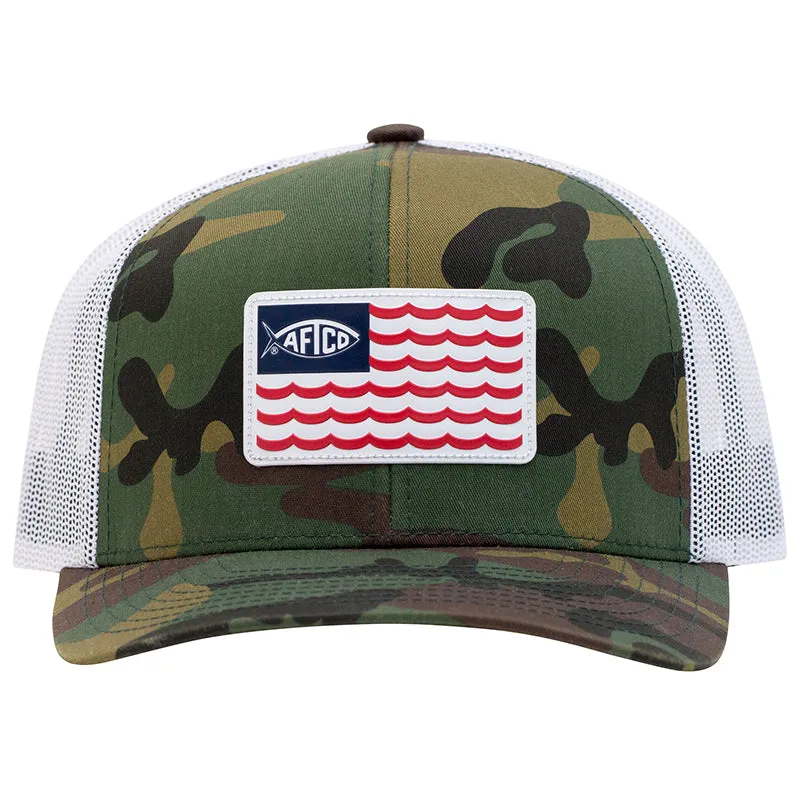 Canton American Fishing Trucker Hat