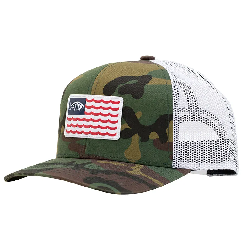 Canton American Fishing Trucker Hat