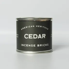 Cedar Incense Bricks | American Heritage