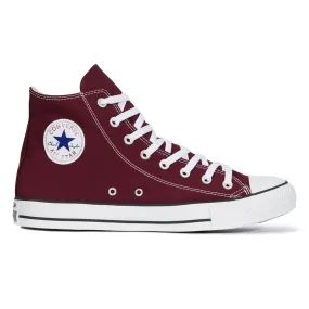 Converse All Star Lace-Up Red Canvas Womens Plimsolls M9613C