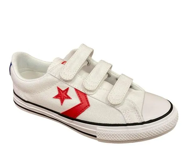 Converse children's sneakers shoes Star Player Ox 670227C white red blue