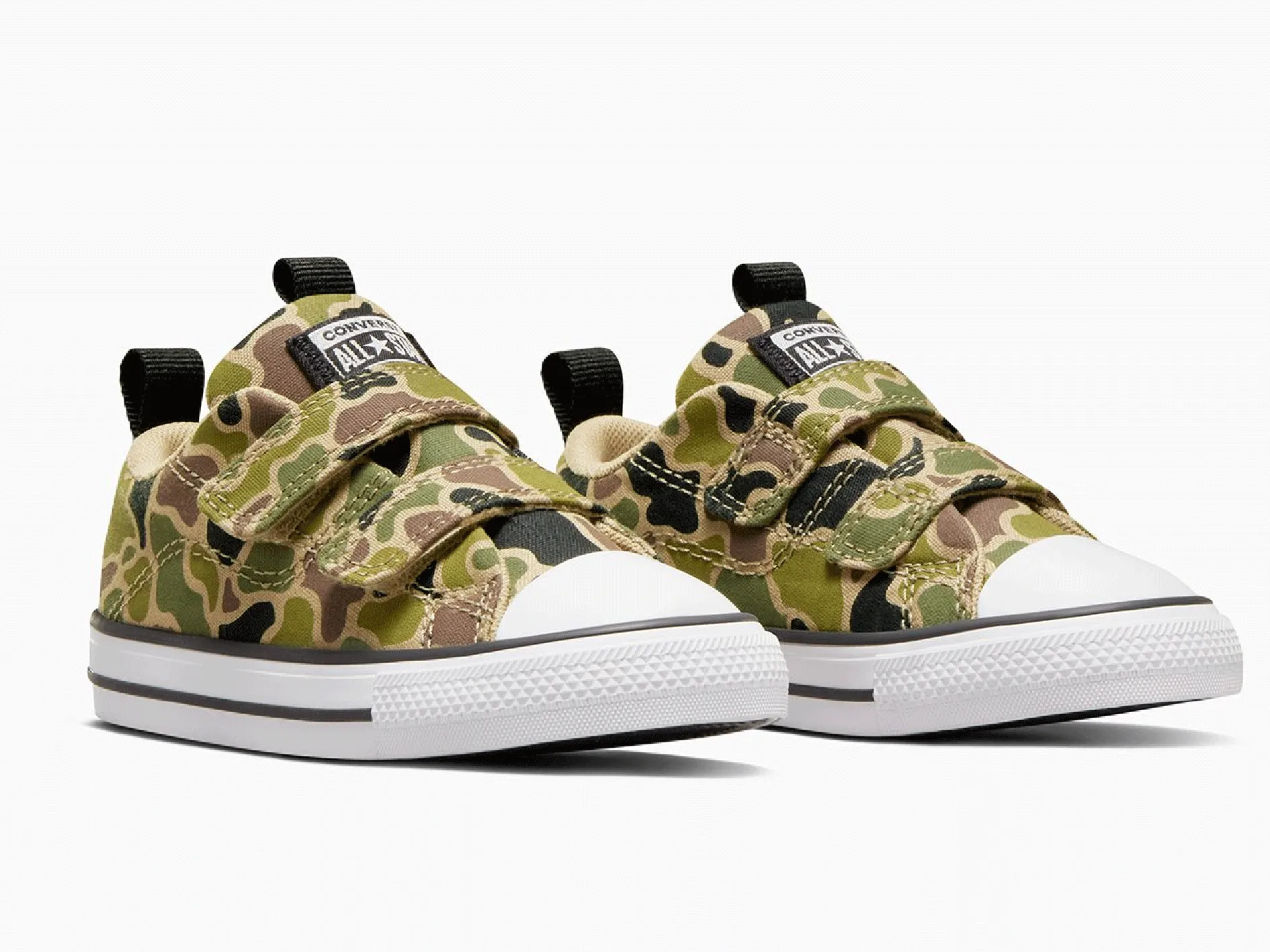 Converse Infants Chuck Taylor All Star 2V Canine Camo Low Top <BR> A05211C