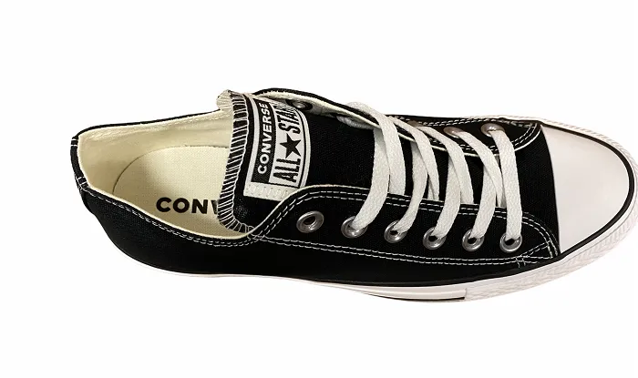 Converse women's sneakers shoe in canvas with Ctas Platform Layer OX 563970C black