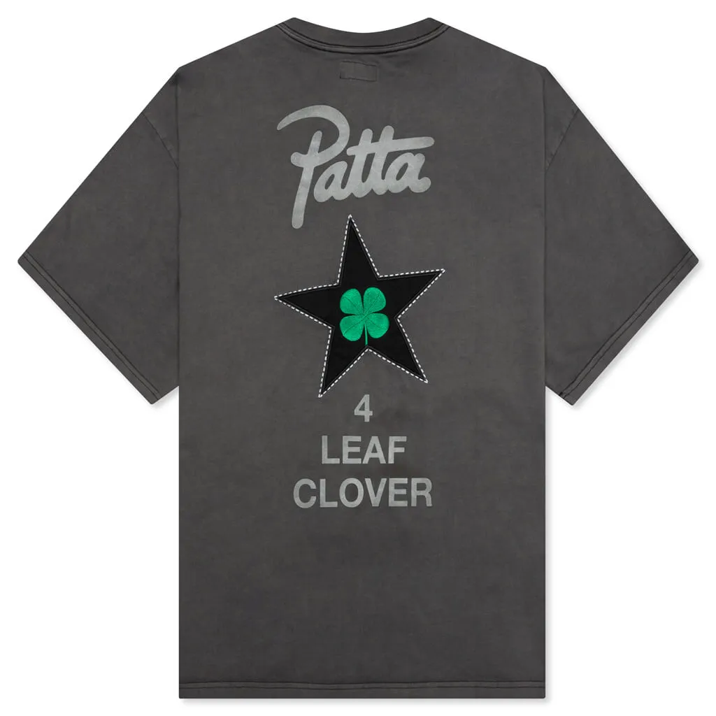 Converse x Patta Four-Leaf Clover Short Sleeve T-Shirt - Black