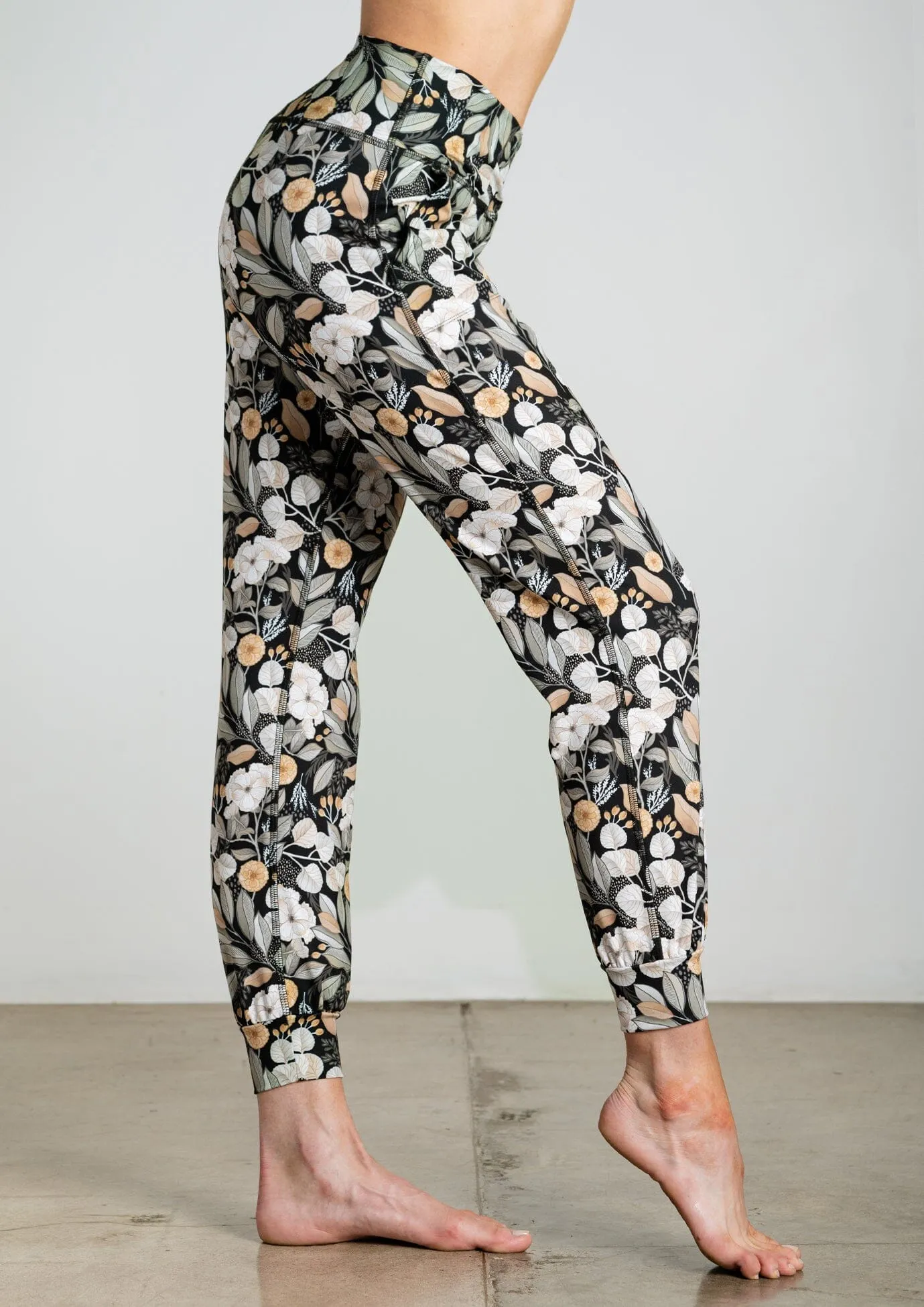 Cross Waist Jogger - Magnolia