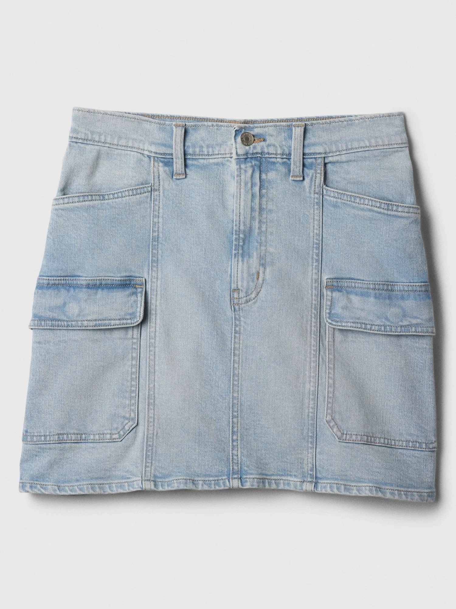 Denim Mini Skirt