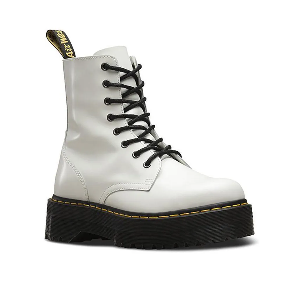 Dr. Martens Jadon 8 Eye Boot - White