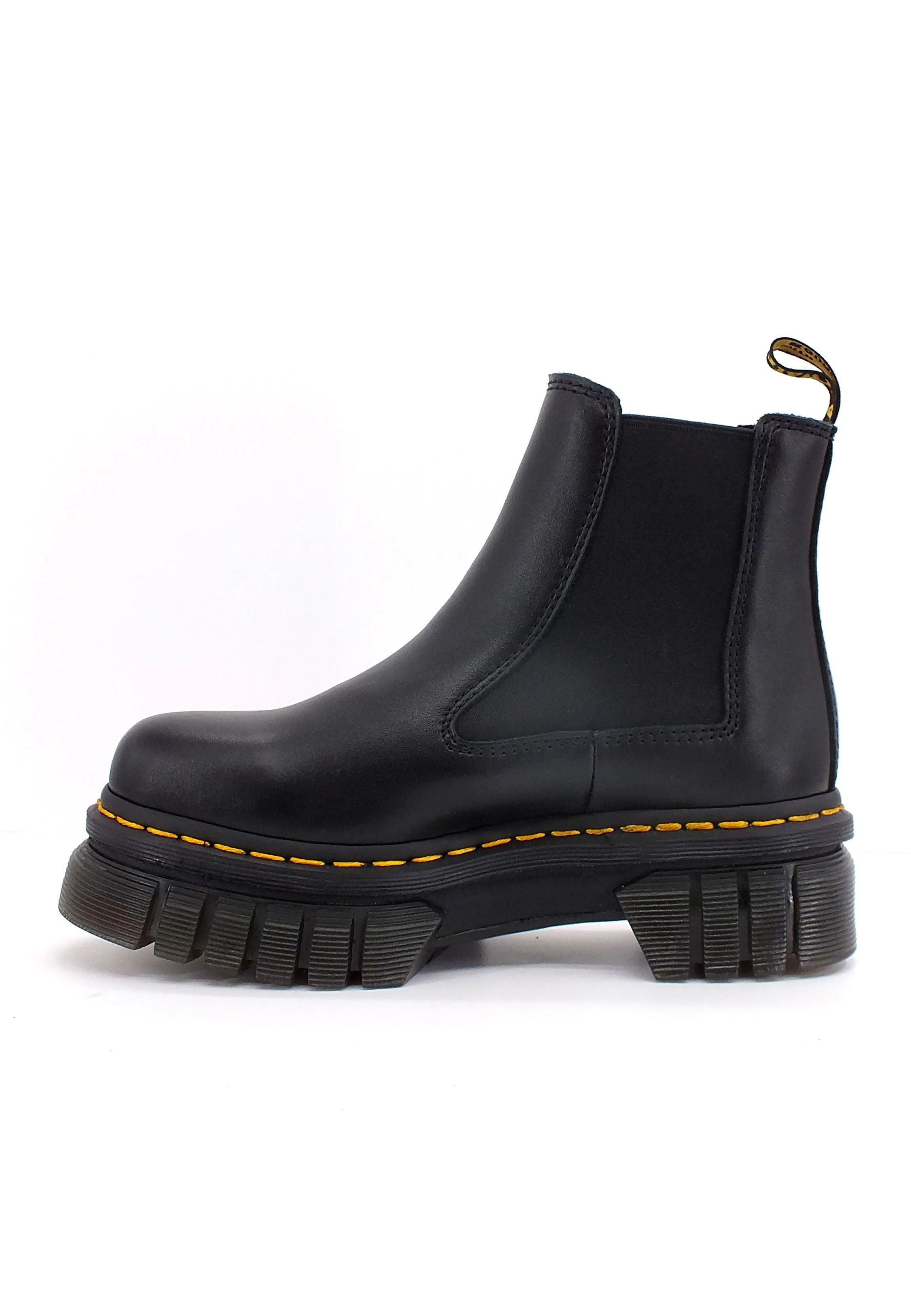 DR. MARTENS Nappa Lux Stivaletto Polacco Donna Black AUDRICKCHELSEA-27148001