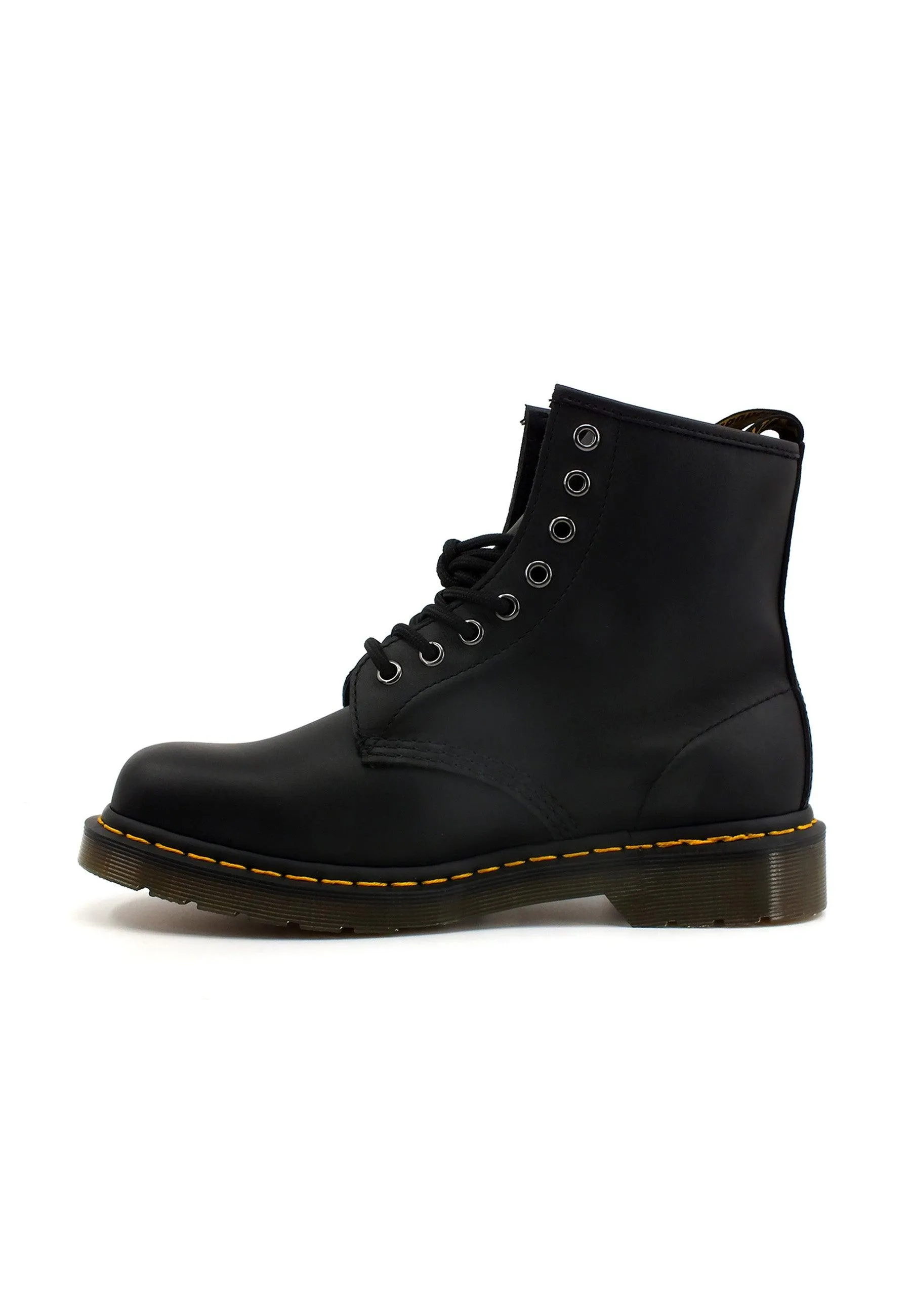 DR. MARTENS Nappa Stivaletto Anfibio Donna Black 1460-11822002D