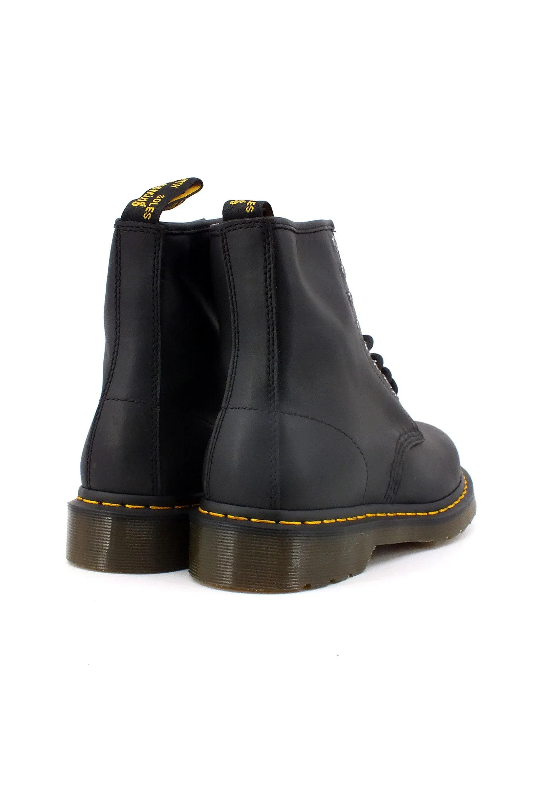 DR. MARTENS Nappa Stivaletto Anfibio Donna Black 1460-11822002D