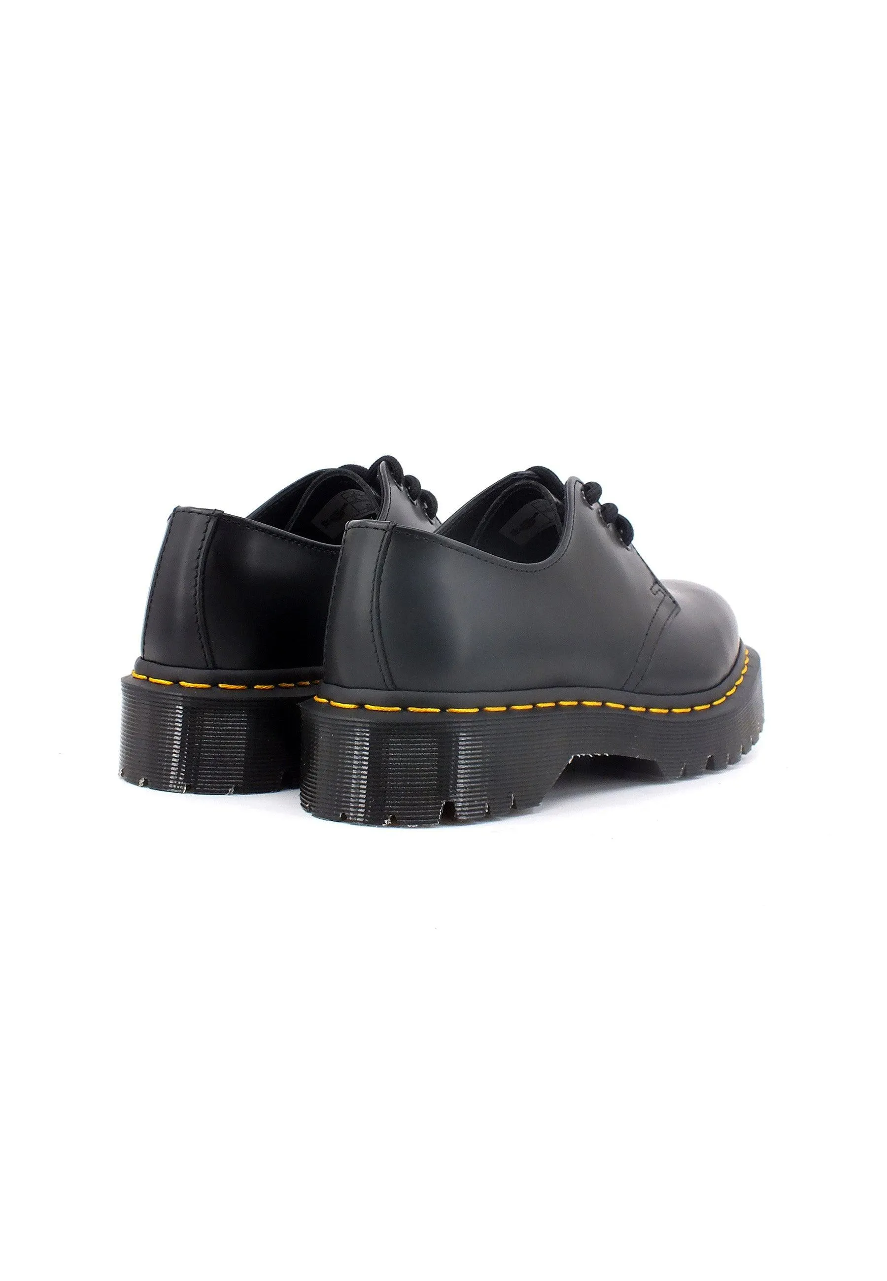 DR. MARTENS Smooth Stringata Derby Donna Black 1461-BEX-21084001