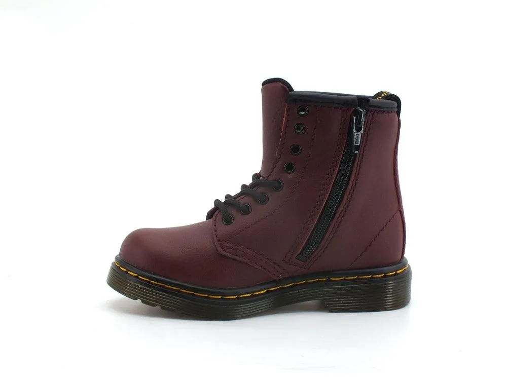 DR. MARTENS Softy T Anfibio Lacci Kids Cherry Red