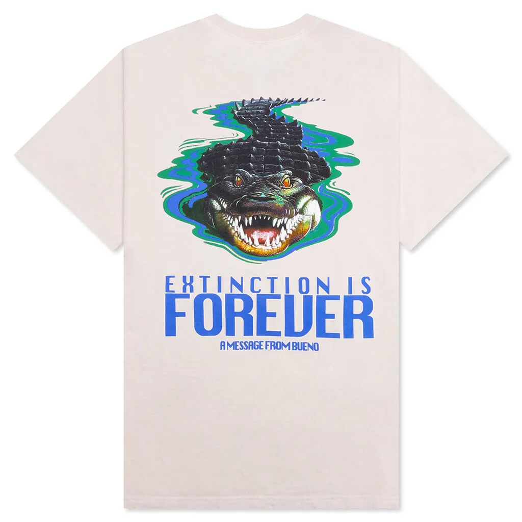 Extinction Is Forever Tee - Cream