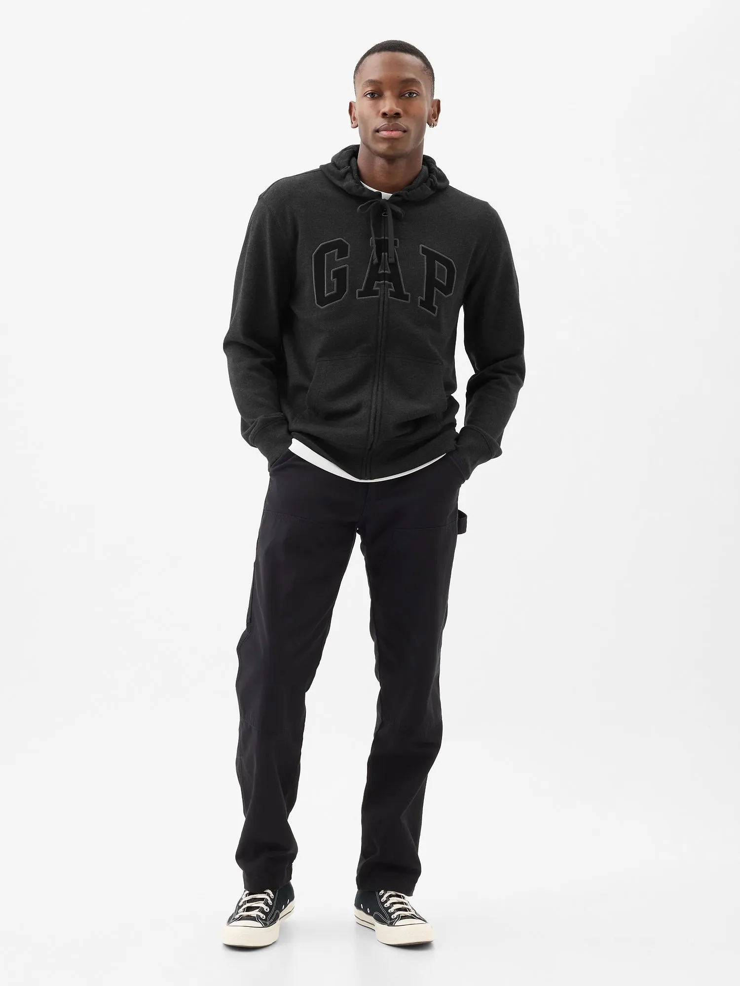 Gap Logo Zip Hoodie