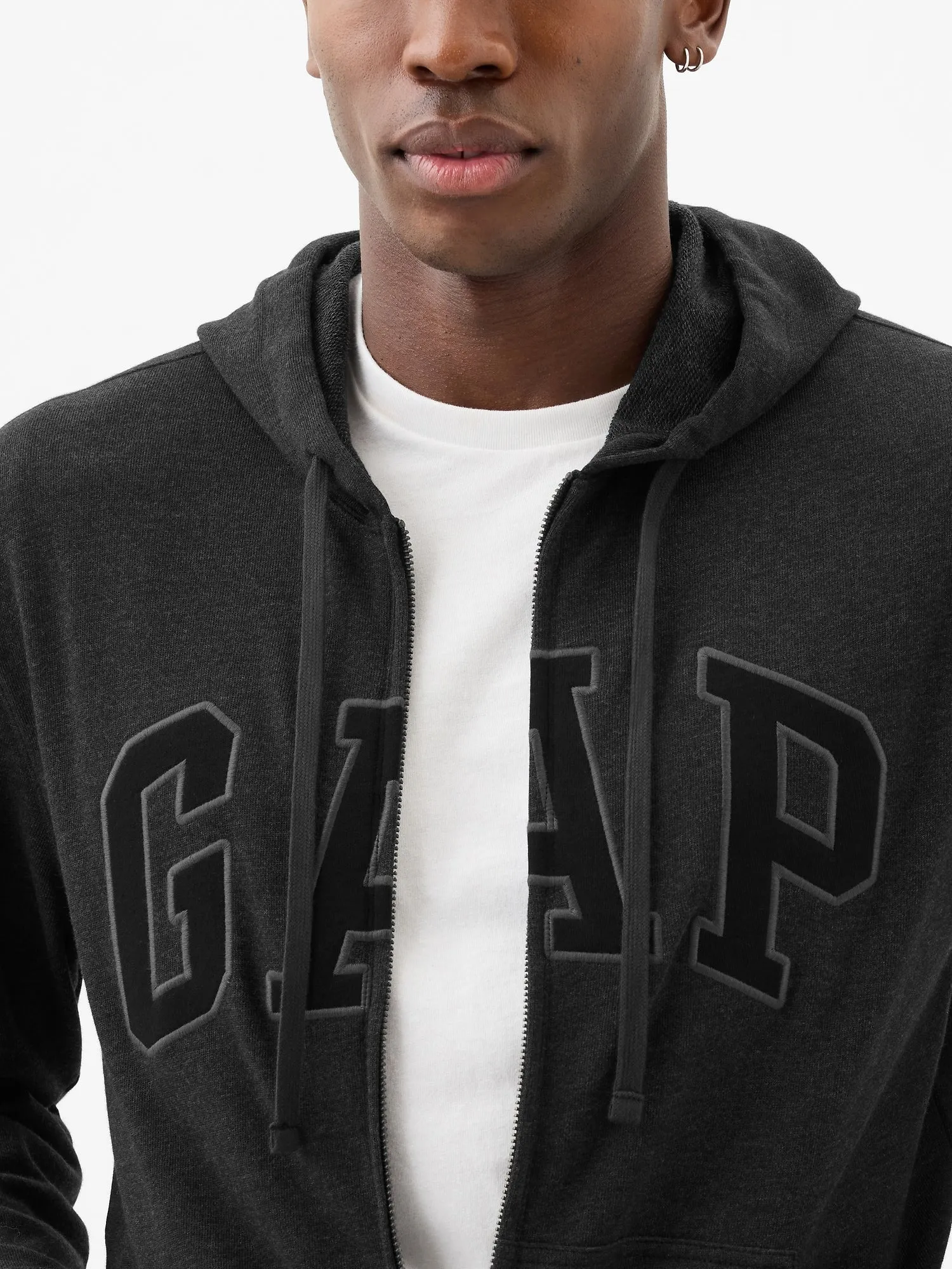 Gap Logo Zip Hoodie