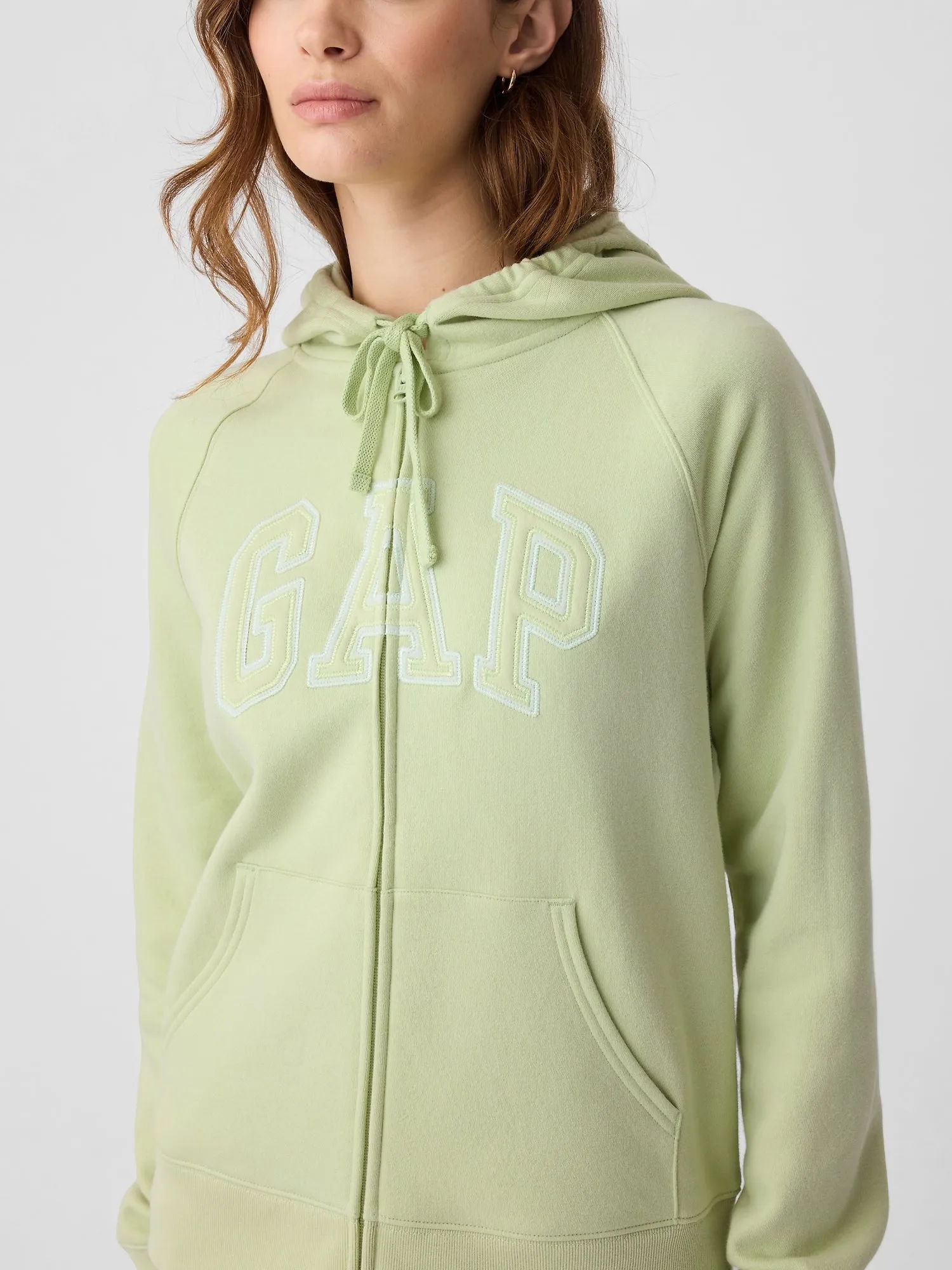 Gap Logo Zip Hoodie