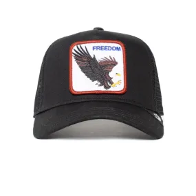 Goorin Bros Freedom Eagle Trucker Hat (Black)