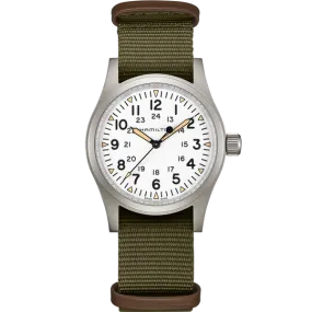 Hamilton H69439411 Khaki Field Mechanical 38mm White Dial