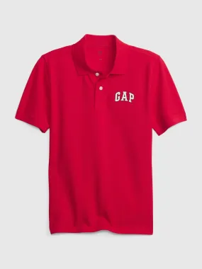 Kids Gap Logo Pique Polo Shirt