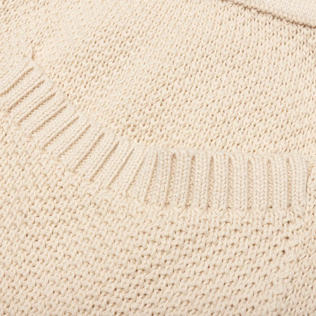 Knit H Shorts - Bone