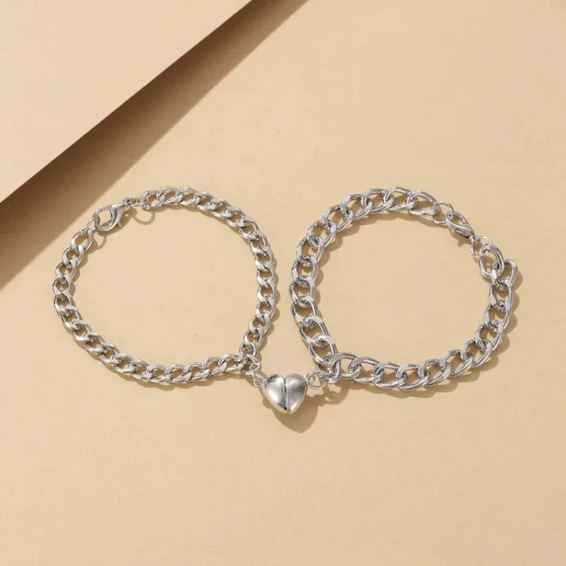 Magnetic Bracelet Chain Set