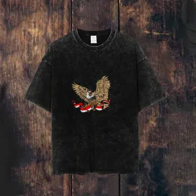 Mens Eagle Print Tee