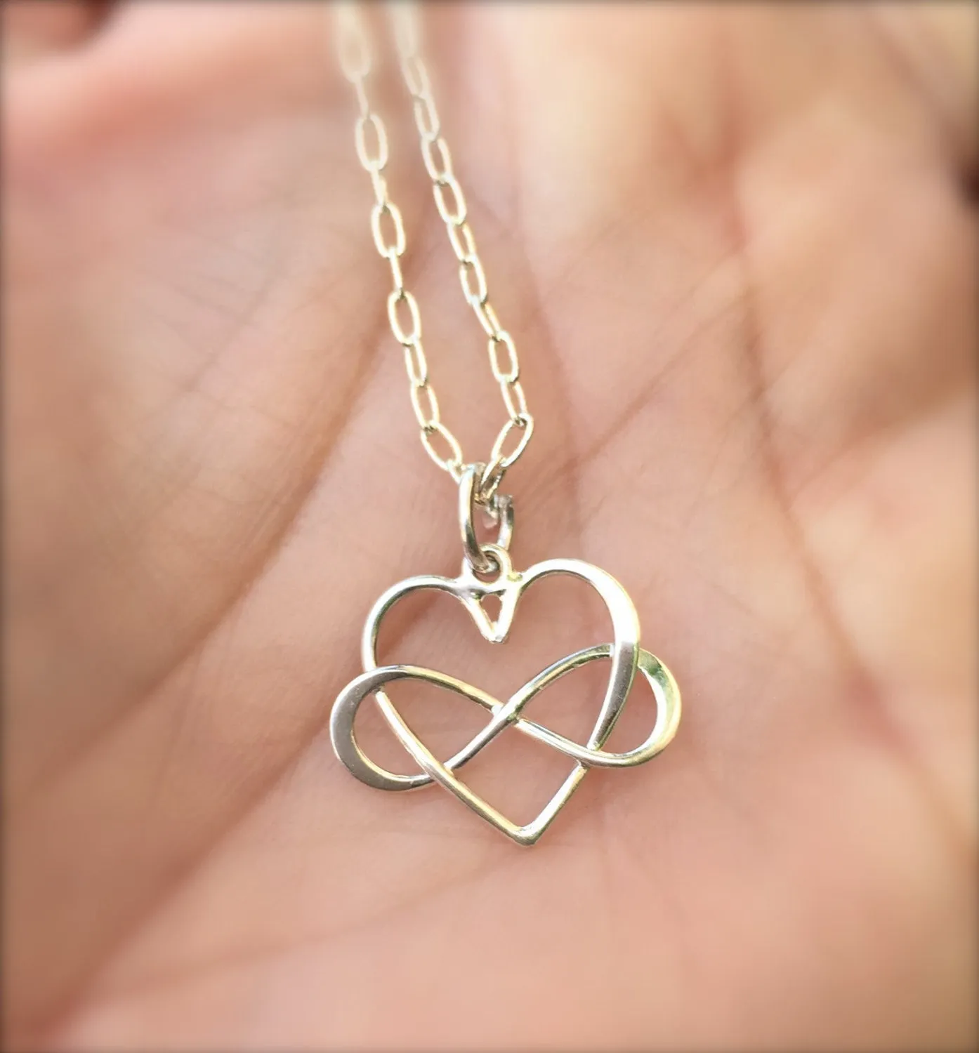 Mom Necklace, Heart Infinity Necklace, Best Friend Necklace, Sister Necklace, Bridesmaid Necklace, natashaaloha