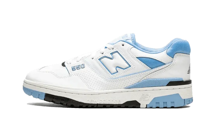 New Balance 550 UNC White University Blue