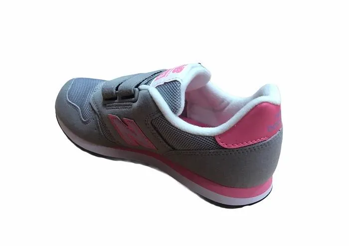 New Balance girls' sneakers KV373FLY gray pink