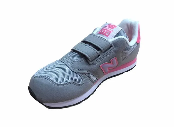 New Balance girls' sneakers KV373FLY gray pink