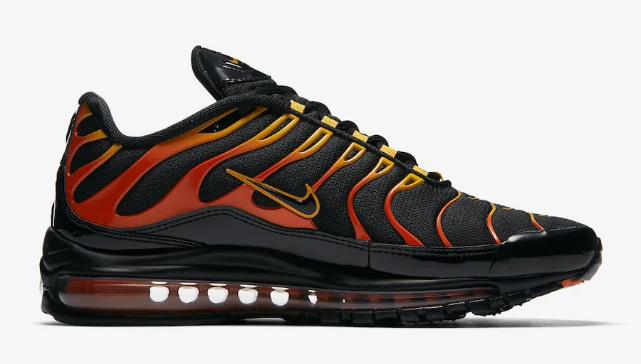 Nike Air Max 97 Plus Black Shock Orange