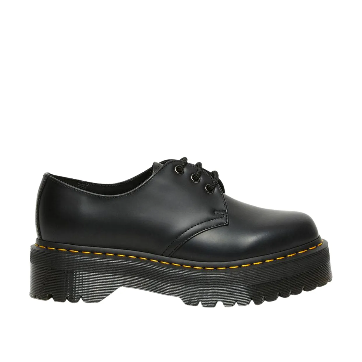 Scarpe Allacciate Dr. Martens 1461 Platform Nero