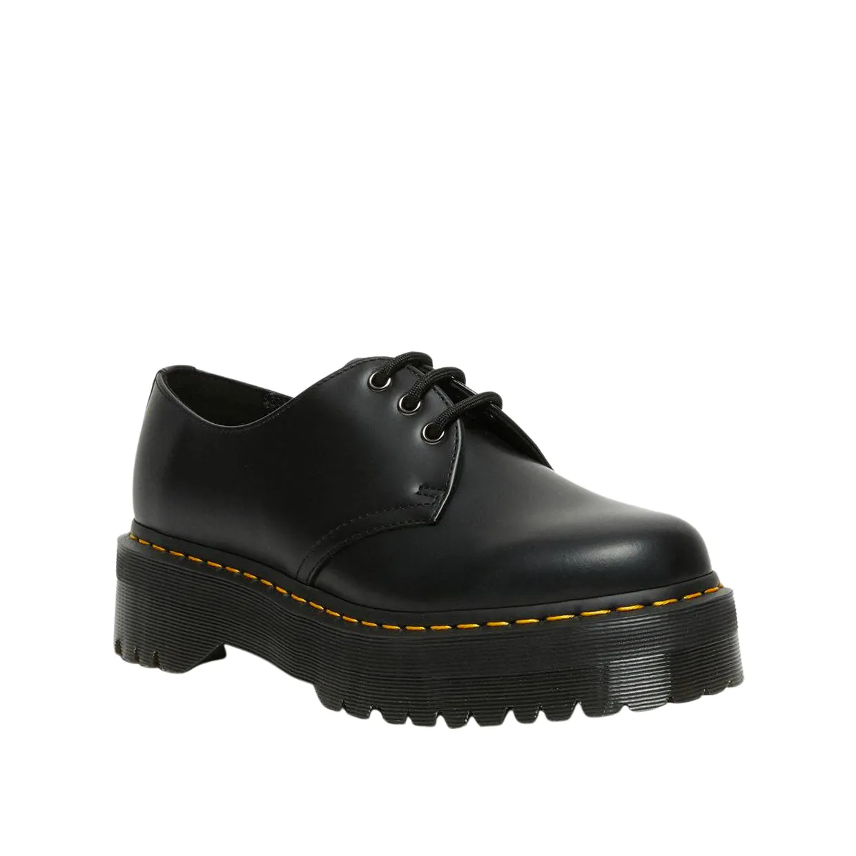 Scarpe Allacciate Dr. Martens 1461 Platform Nero