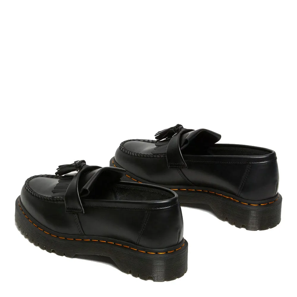 Scarpe Unisex DR. MARTENS Mocassini linea Adrian Bex in Pelle Black Smooth