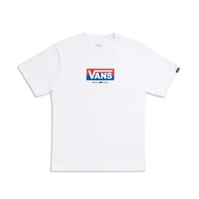 T-Shirt Vans BY EASY LOGO SS BOYS WHITE