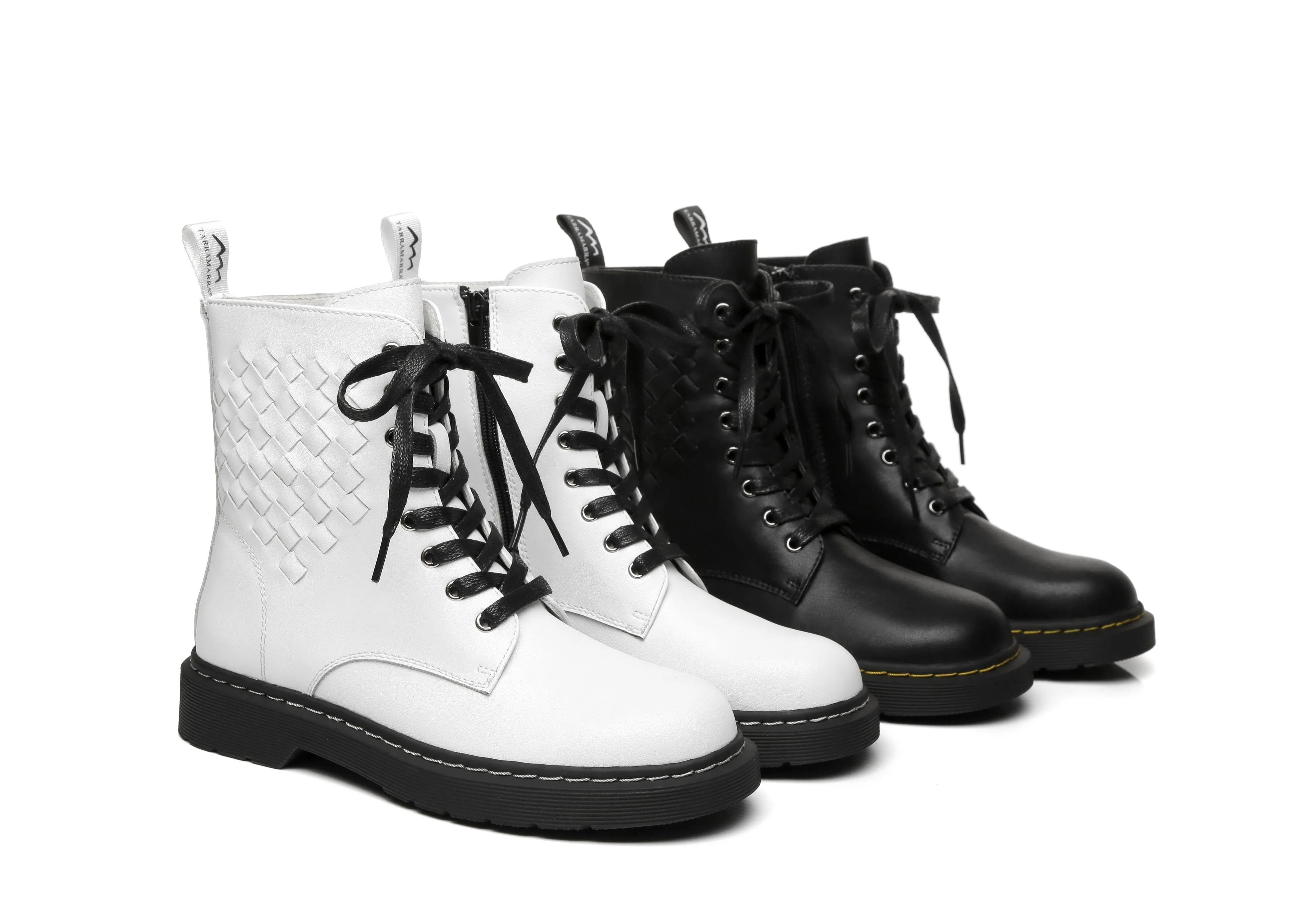 Tessa Women Boots High Top Lace Up Boots