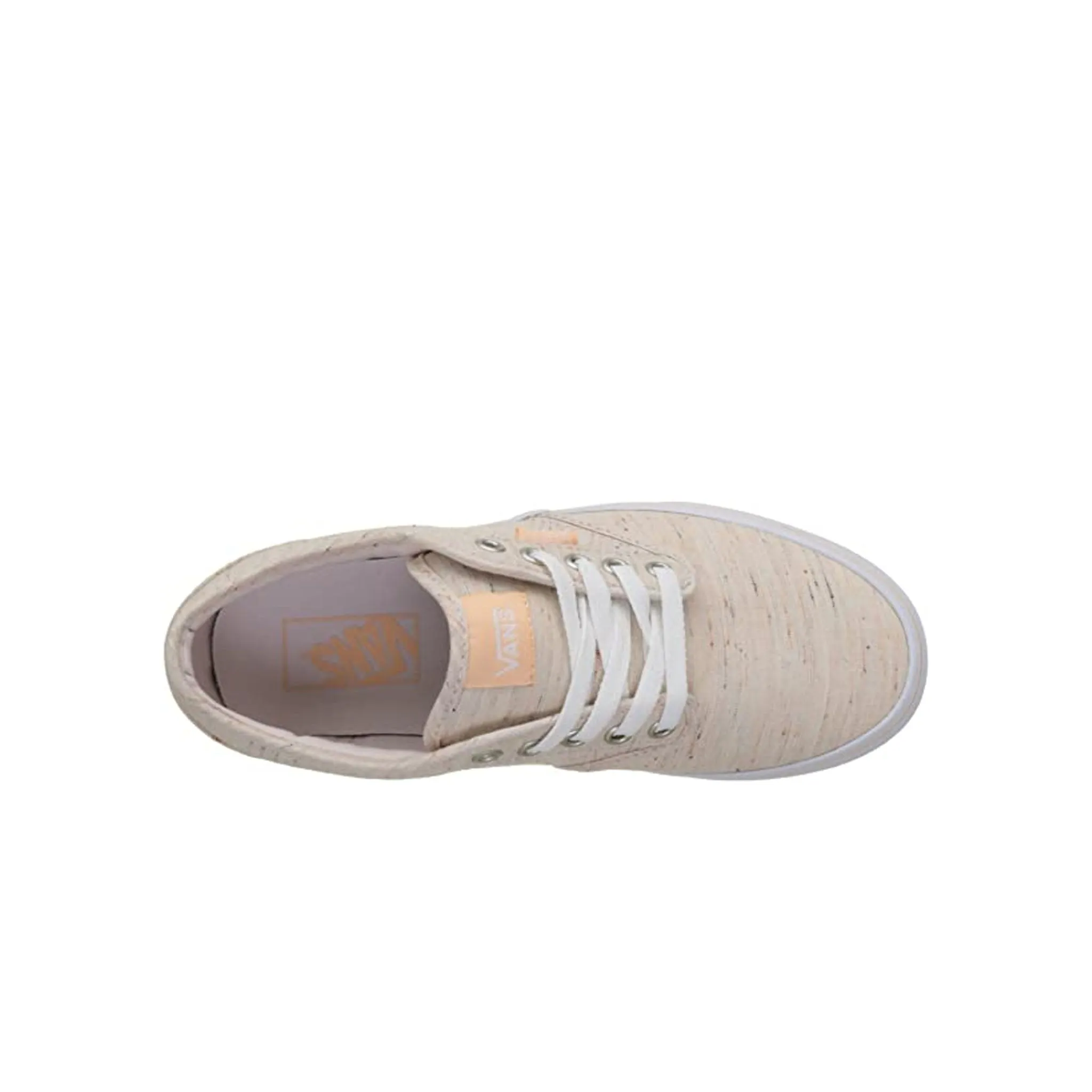 Vans Atwood Bay Lace-Up Peach Canvas Womens Plimsolls A348XMY7