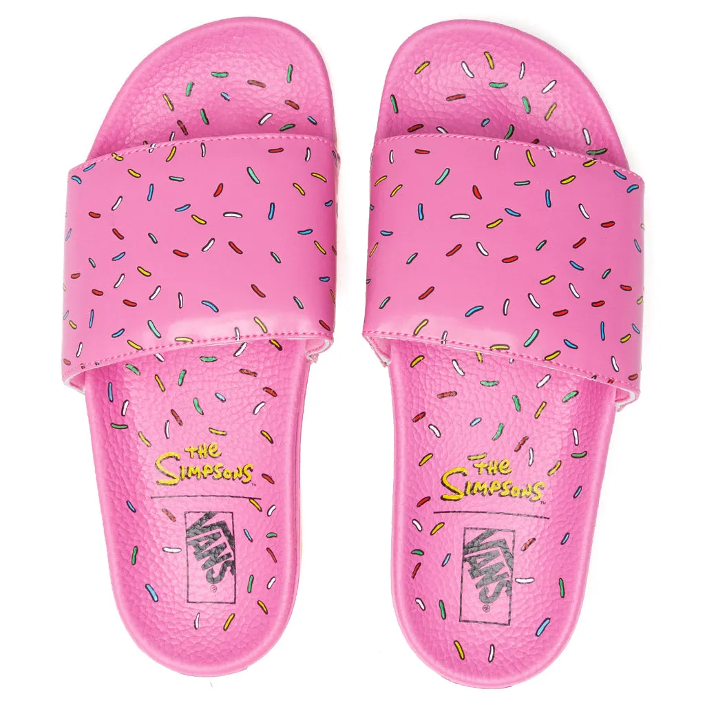 Vans x The Simpsons Slide-On - Doh'nut Pink